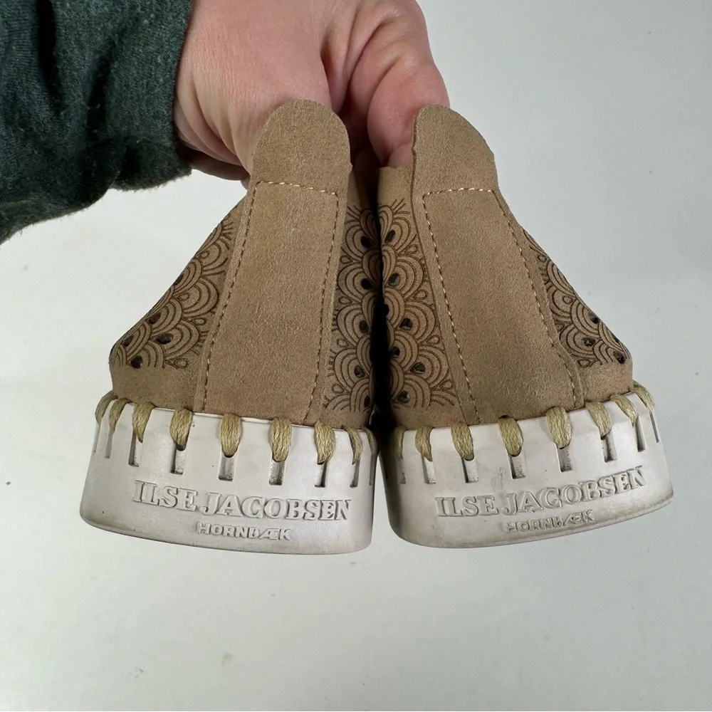 Ilse Jacobsen Tan Tulip Slip On‎ Shoes Size 38